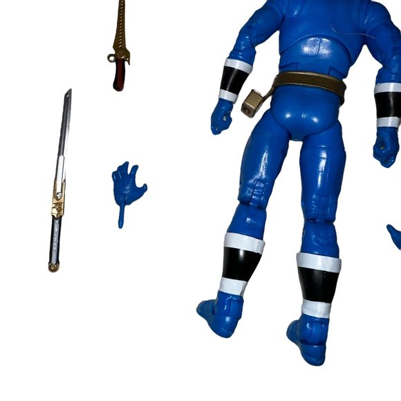 Open Power Rangers Cestro Blue Lightning Collection Alien Rangers Aquitar Figure - Picture 7 of 8